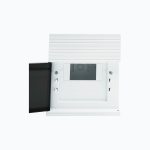 6-way surface-mounted distribution board