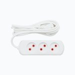 3-х местный удлинитель 3M кабель  (2×0,75mm)