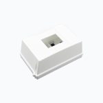 Sealable surface-mounted junction box for 3–4 circuit breakers