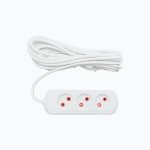 3-х местный удлинитель 5M кабель  (2×0,75mm)