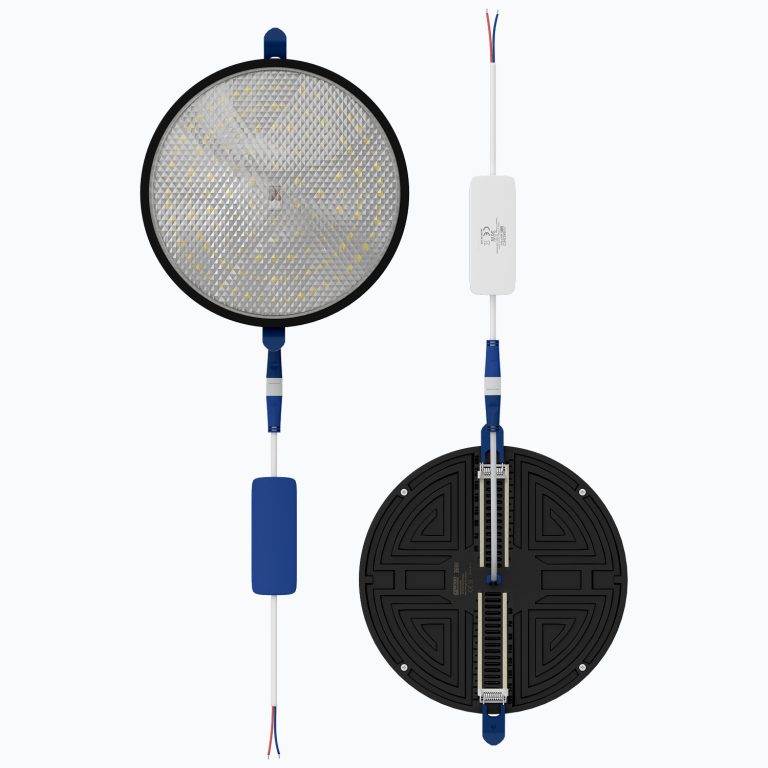 АЛЮМИНИУМ LED ПАНЕЛЬ (КРУГЛАЯ ЧЁРНАЯ) 36W